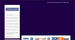 Desktop Screenshot of corporatetemps.com